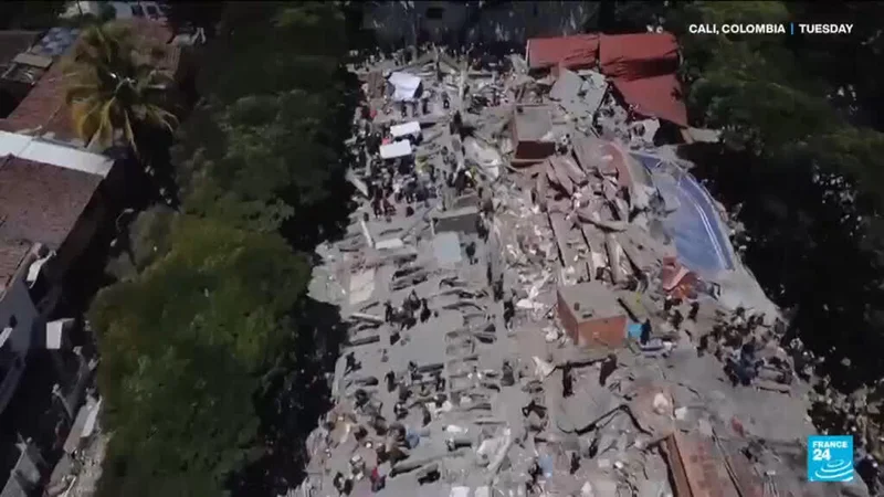Death toll rises after Colombia earthquake