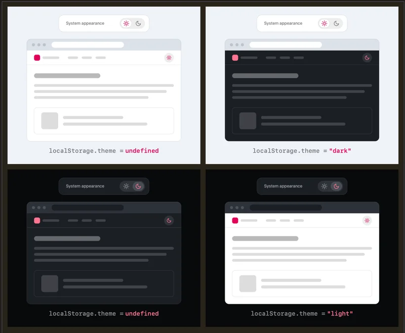 Dark mode toggles: two states are enough