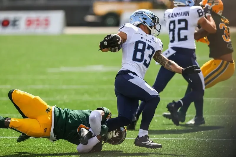 Edmonton Elks thump Toronto Argonauts 42-12
