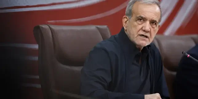 Iranian President Masoud Pezeshkian says time to end war while in position of strength