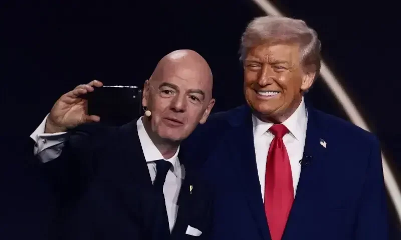 Trump says would be 'terrible mistake' to oust embattled FIFA president Infantino