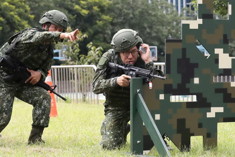 Taiwan’s military drills suggest deeper alignment with the U.S.