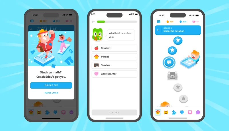 Duolingo Expands Its Math Services for More Advanced and Personalized Learning