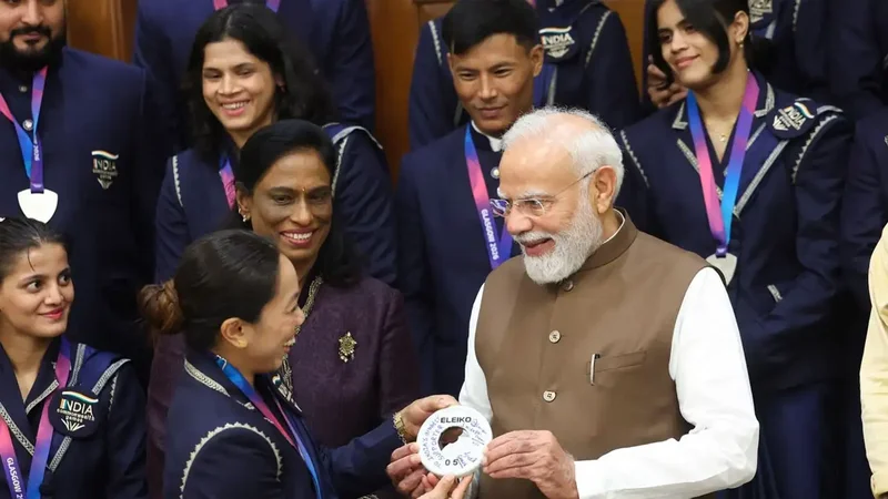 ‘From every drop of tears, gold medals drip’: PM Modi hails CWG heroes - Watch