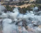 Several homes ablaze as firefighters try to contain West Midlands grassfire
