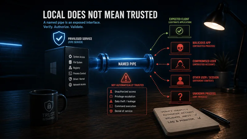Named Pipes Under Attack: Securing Windows Interprocess Communication