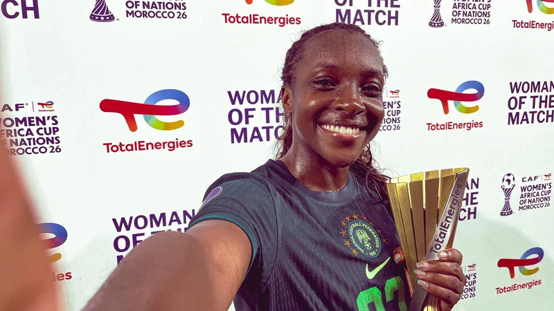 WAFCON 2026: Alozie wins Player of the Match in Super Falcons’ win over Zambia