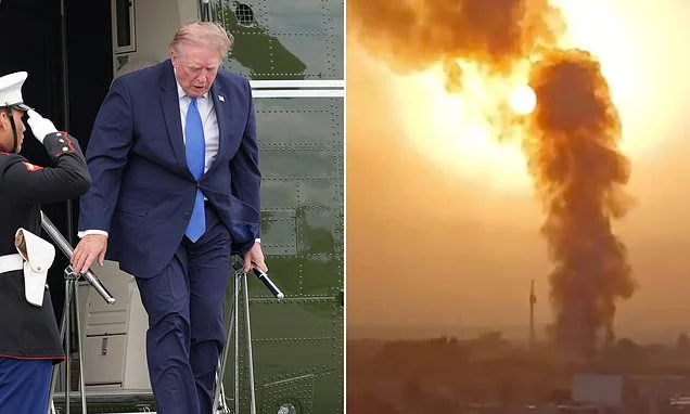 Trump REJECTS Iran's 'duplicitous' claims that peace talks aren't happening... after desperate leaked email shows his war chiefs in panic mode