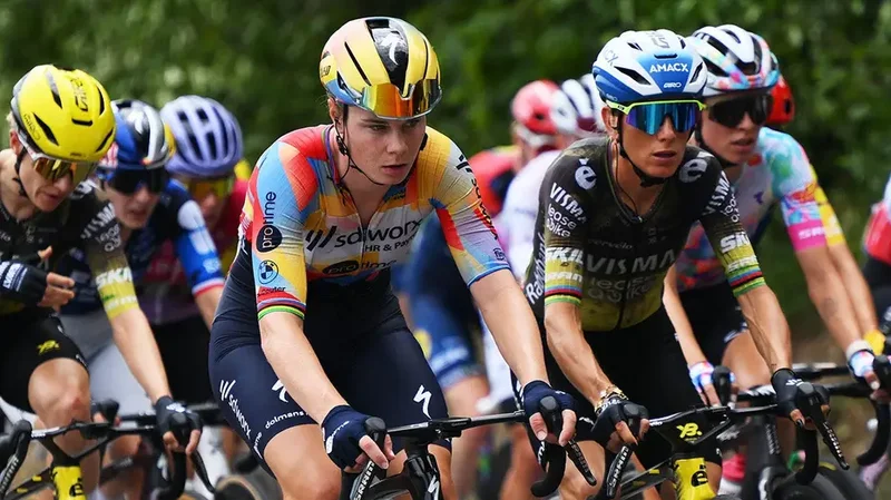 Women's Tour de France hit with scandal as teams accuse riders of wearing padded bras to gain an advantage