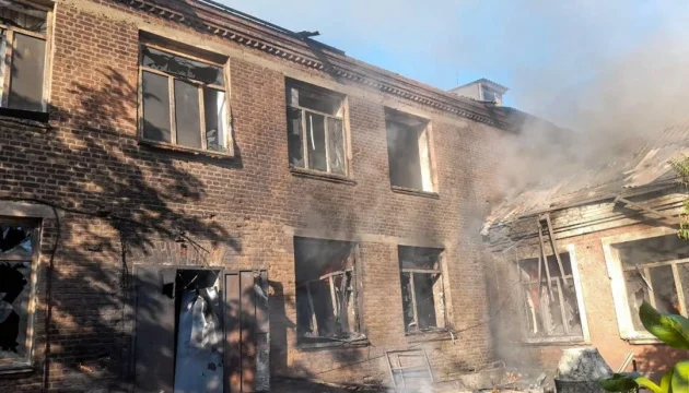 Russians launch missile strike on educational institution in Balakliia