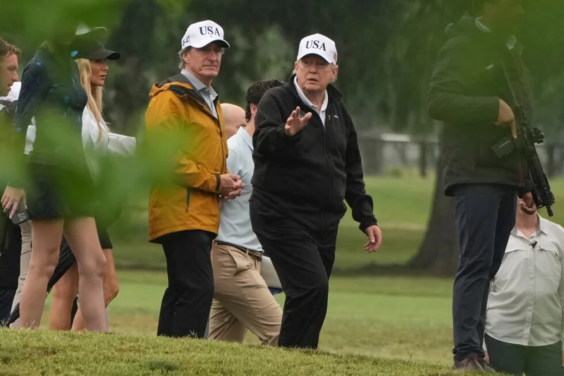 ‘I’m very good at grass.’ Why Trump goes into the weeds on one of his favorite topics