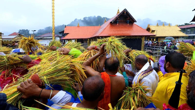 Rain causes slight disruptions to Sabarimala pilgrimage in Kerala