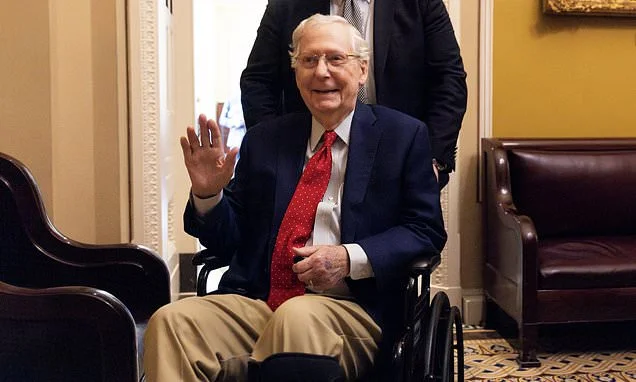 Mitch McConnell, 84, returns home after long hospitalization