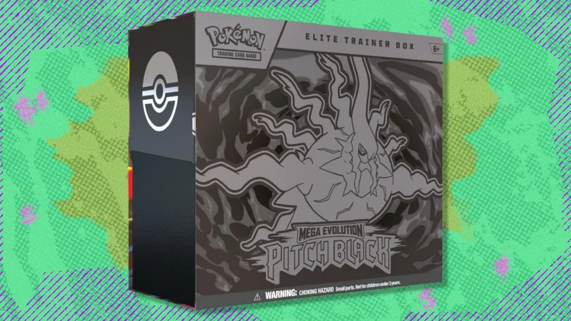 The Pokémon TCG Pitch Black Elite Trainer Box is well below market price on Amazon — save $50