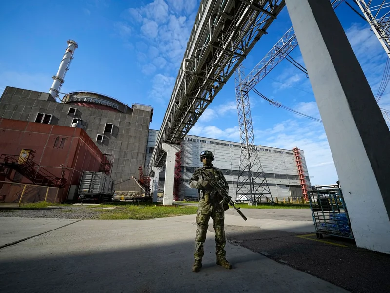 Russia reports Ukrainian drone strike near Zaporizhzhia nuclear plant