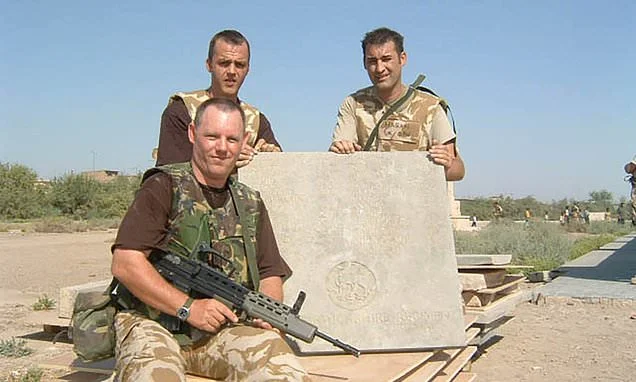 Fury of heroes' families as Army crushes hundreds of war graves into gravel for drainage ditch