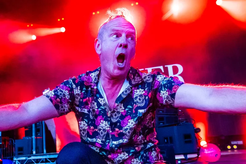 Camp Bestival review – Fatboy Slim turns a field of doting parents into crazy party animals