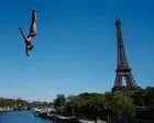 High divers take the plunge in Paris for a new test of reclaimed Seine’s water