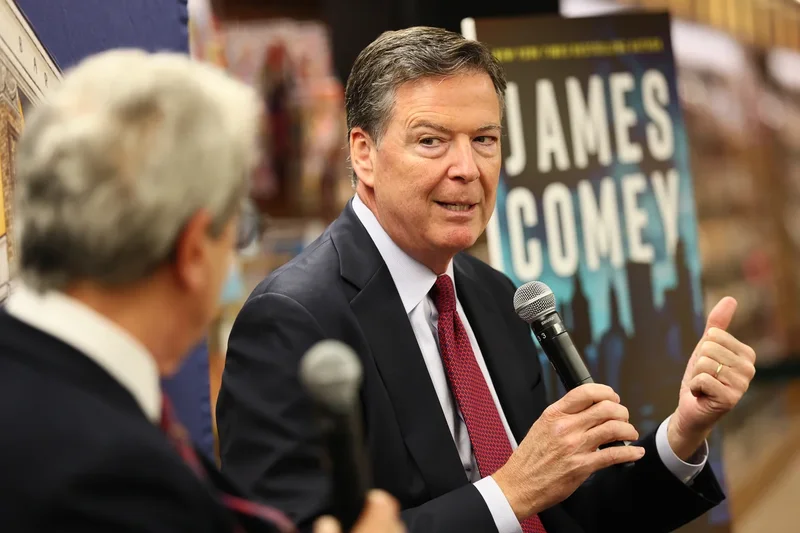Prosecutors use James Comey’s own book in case of ‘8647’ message they claim threatened Trump
