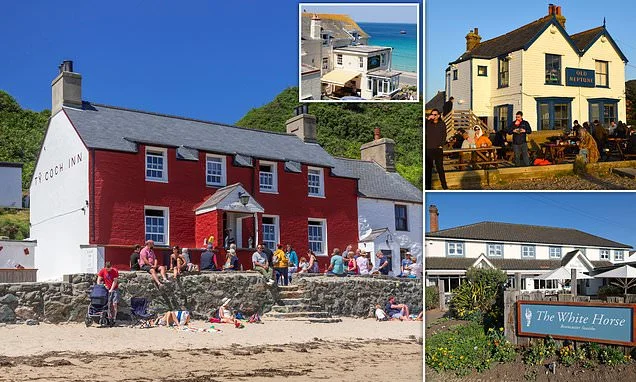 Pitcher perfect day! Britain's best pubs on the beach - from a Tyneside grotto to a Welsh favourite