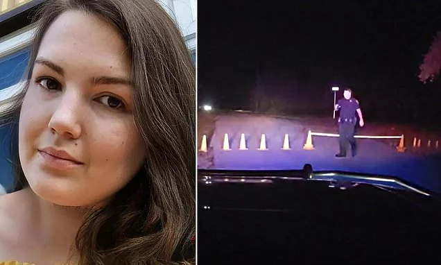 'This crazy lady from the UK was like..."I wanna be killed"': Unseen bodycam reveals moments after US cops found British woman who flew to America to be murdered by a man she met in a chatroom