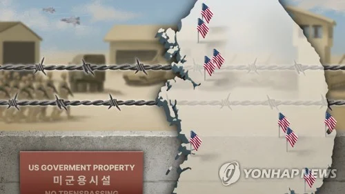 (LEAD) 8 student activists detained after trespassing on U.S. air base in Pyeongtaek
