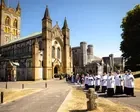 Politicians among mourners gathered for funeral service of Ann Widdecombe