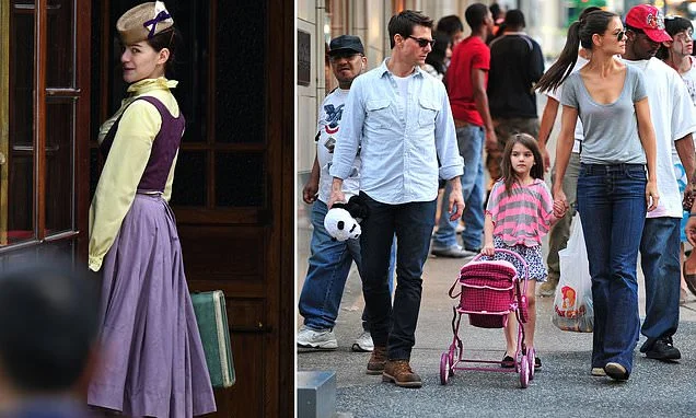 Suri steps into the spotlight... Tom's girl makes stage debut treading the boards at the Fringe