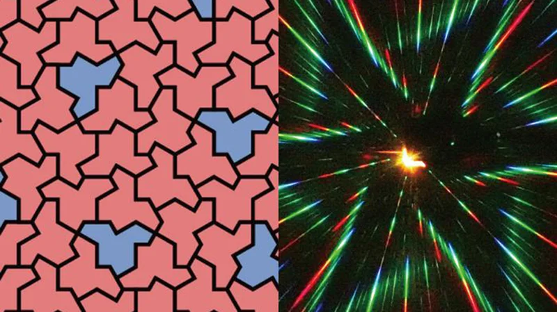 Crystal made from 13-sided 'einstein' shape bends light in ways nobody imagined