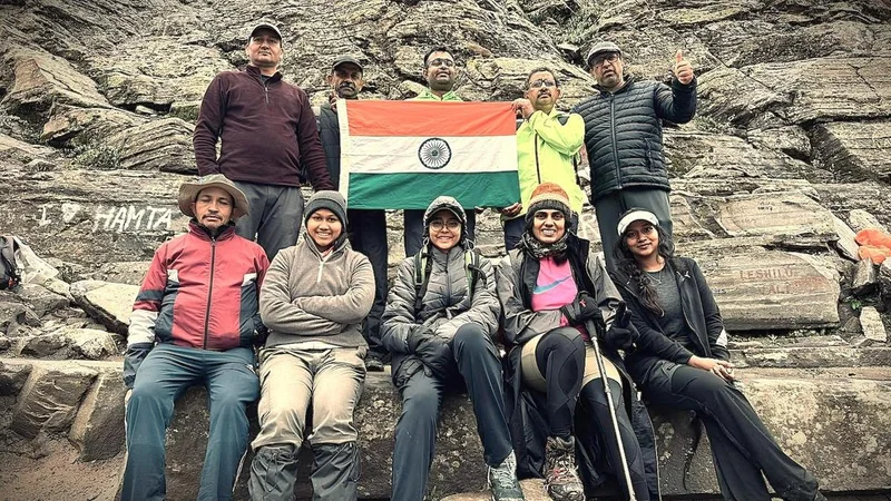 Mysuru trekkers conquer 14,100-ft Hampta Pass