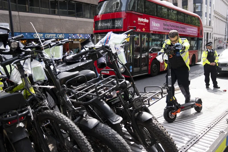 Record number of illegal e-bikes seized across UK as police issue warning