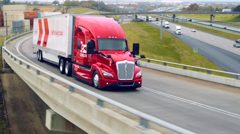 California’s first self-driving trucks are on the road, and the rules behind them are in court