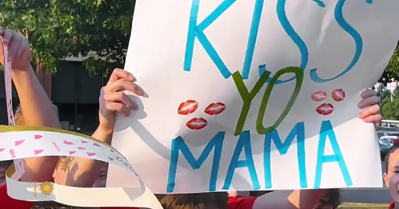 "Kiss your mom": Freshmen at Oklahoma high school face rite of passage