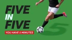 Five in Five: Football quiz No 1