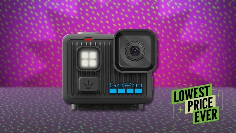This Tiny Waterproof GoPro (With a Built-In Light) Is Almost $50 Off Right Now