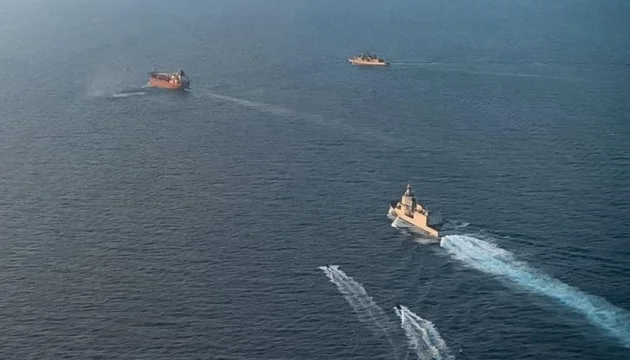 Italian military personnel from EU mission board Russian 'shadow fleet' tanker