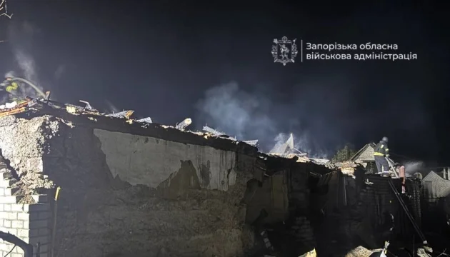 Two killed, four injured as Russian forces launch 1,158 attacks on Zaporizhzhia region over past day