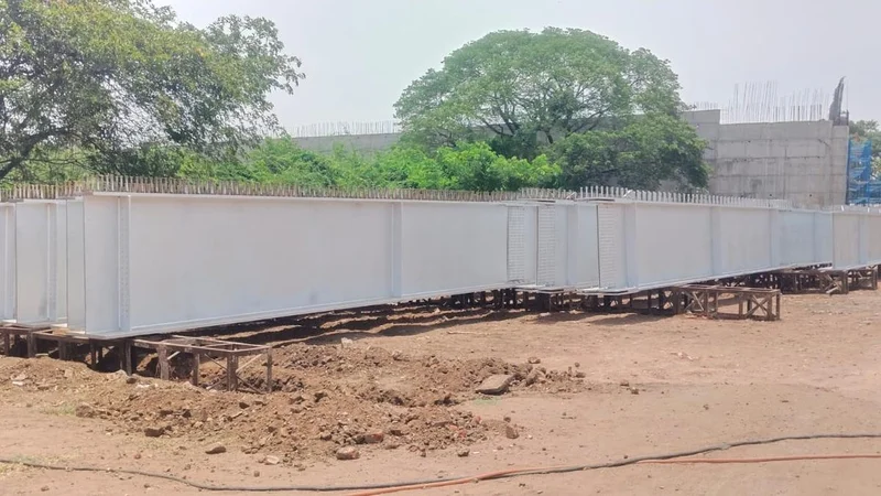 Work on overbridge near Fort Station picks up pace, Corporation hopes to complete the work by January