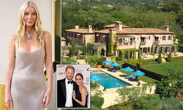 'Gwyneth is glad Meghan is moving out of Montecito': The Sussexes' neighbors deliver brutal verdict on move back to UK... as insiders reveal 'Hollywood chatter' and one local says, 'We don't really give a cr**'