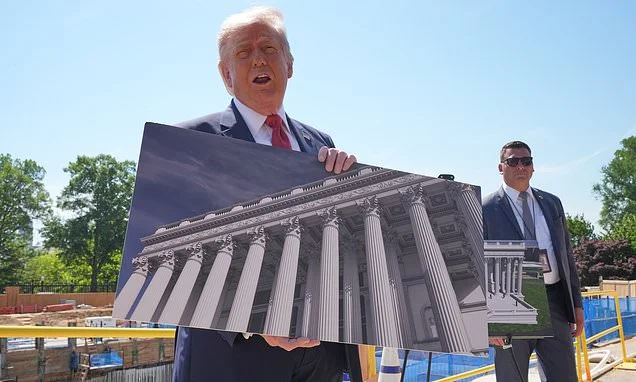 Trump ordered to STOP his massive White House ballroom construction by appeals court