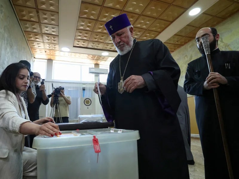 Armenian Apostolic Church leader faces trial as feud with PM deepens