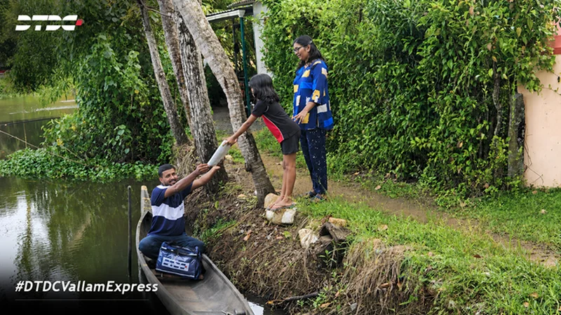 Now, last-mile courier delivery for Keralam’s water-bound communities