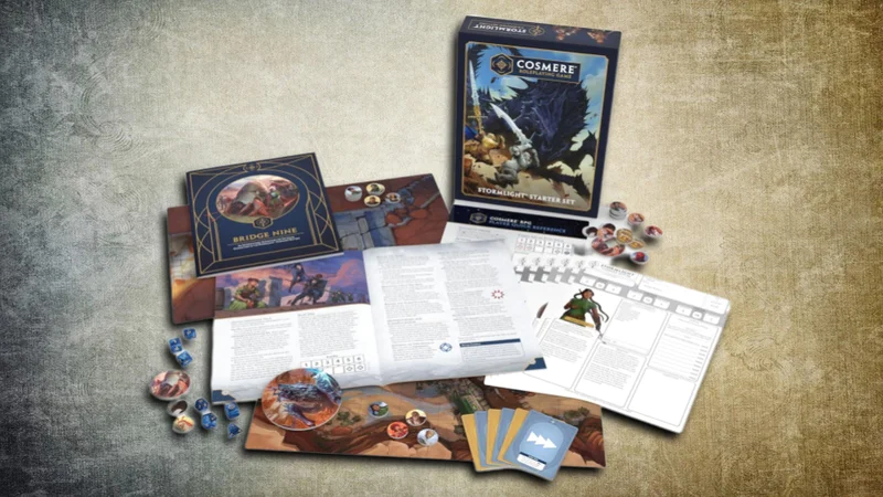 Brandon Sanderson's Cosmere RPG Starter Set Is Now Being Sold at Target Retail Stores