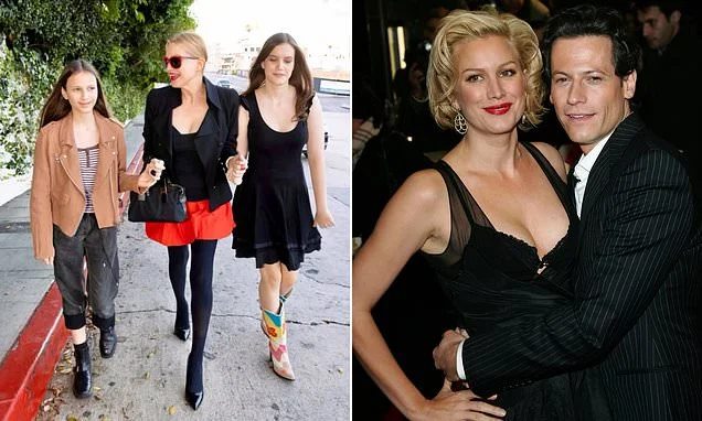 Alice Evans marks her 58th birthday with dinner with her two daughters as she thanks friends for 'never giving up on me' hours after her bitter divorce from Ioan Gruffudd was finalised