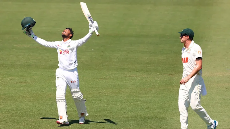 Australia taught a Test batting lesson by a side who refuse to beat themselves