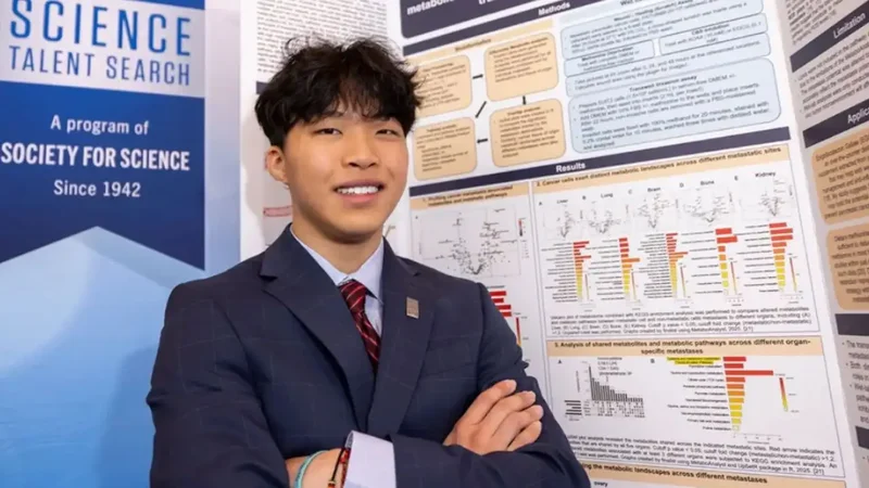 California teen finds blocking one pathway stops cancer cells from spreading