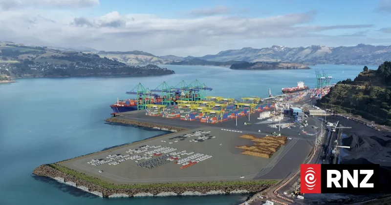 Port union says it was left in the dark over $800 million Lyttelton upgrade