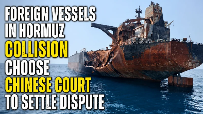 Foreign vessels in Hormuz collision choose Chinese court