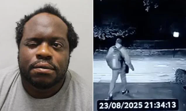 Prepped to kill: Chilling moment serial Tube sex attacker leaves home and heads towards site where he would murder woman