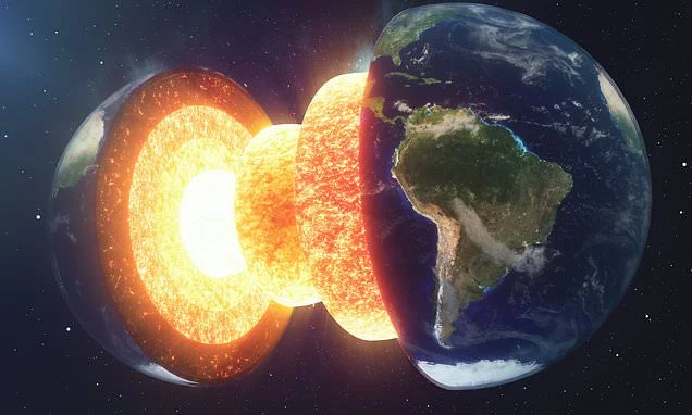 What lies beneath: Earth's inner core could be full of 'extreme hydrogen' unlike ANYTHING seen on the surface, study claims
